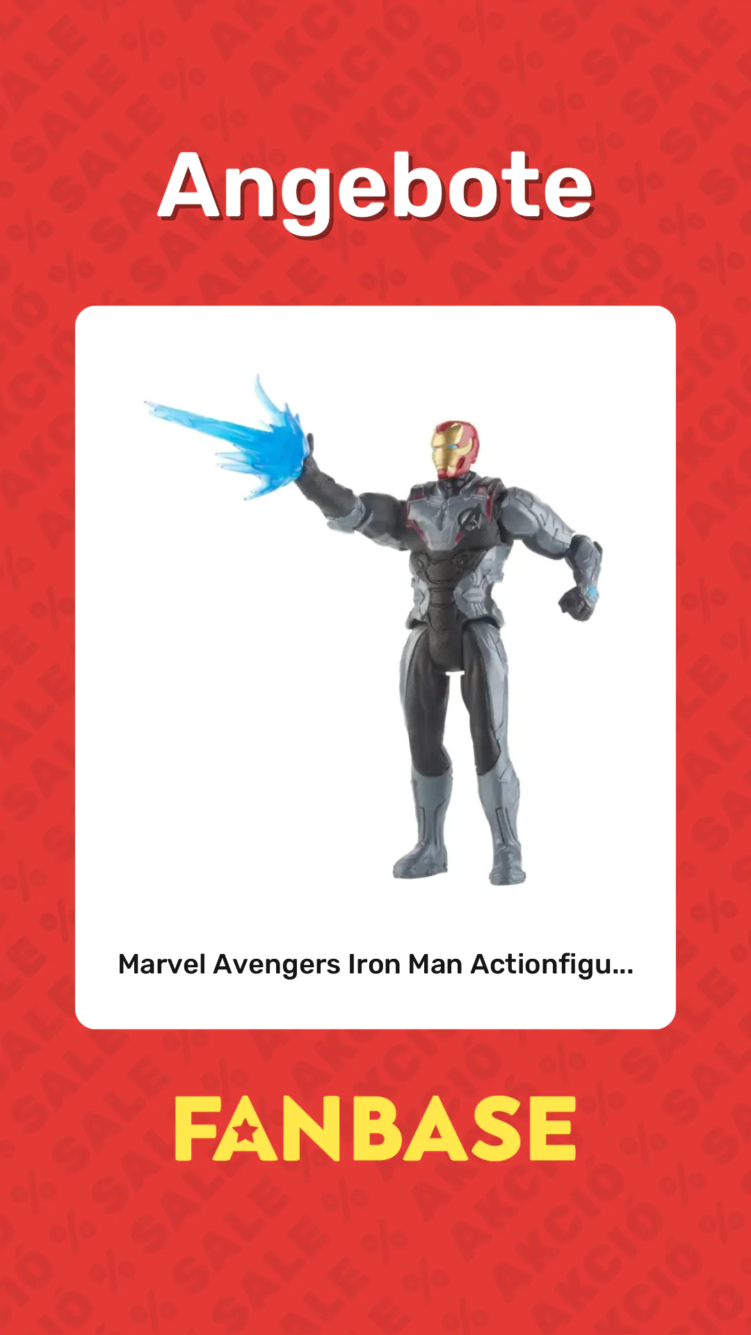 Angebote: Marvel Avengers Iron Man Actionfigu...