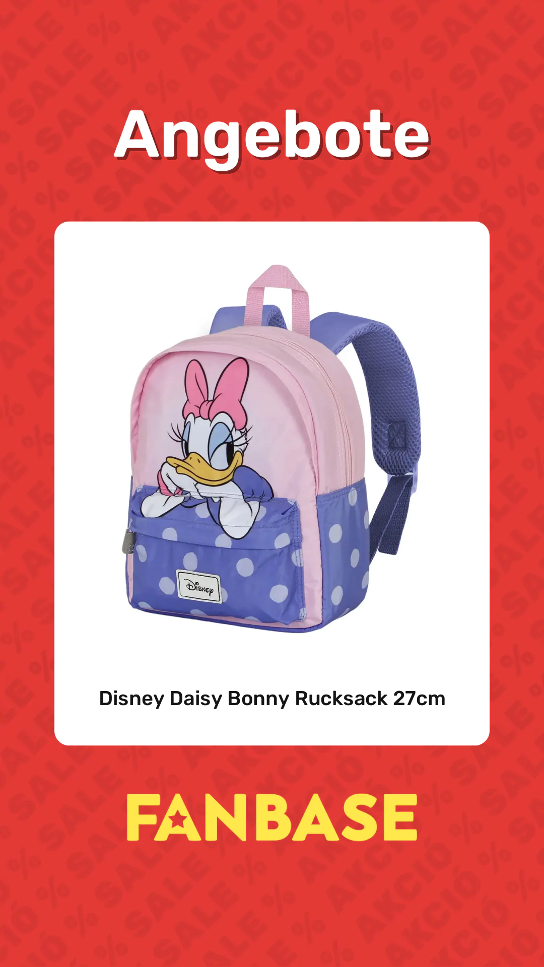 Angebote: Disney Daisy Bonny Rucksack 27cm