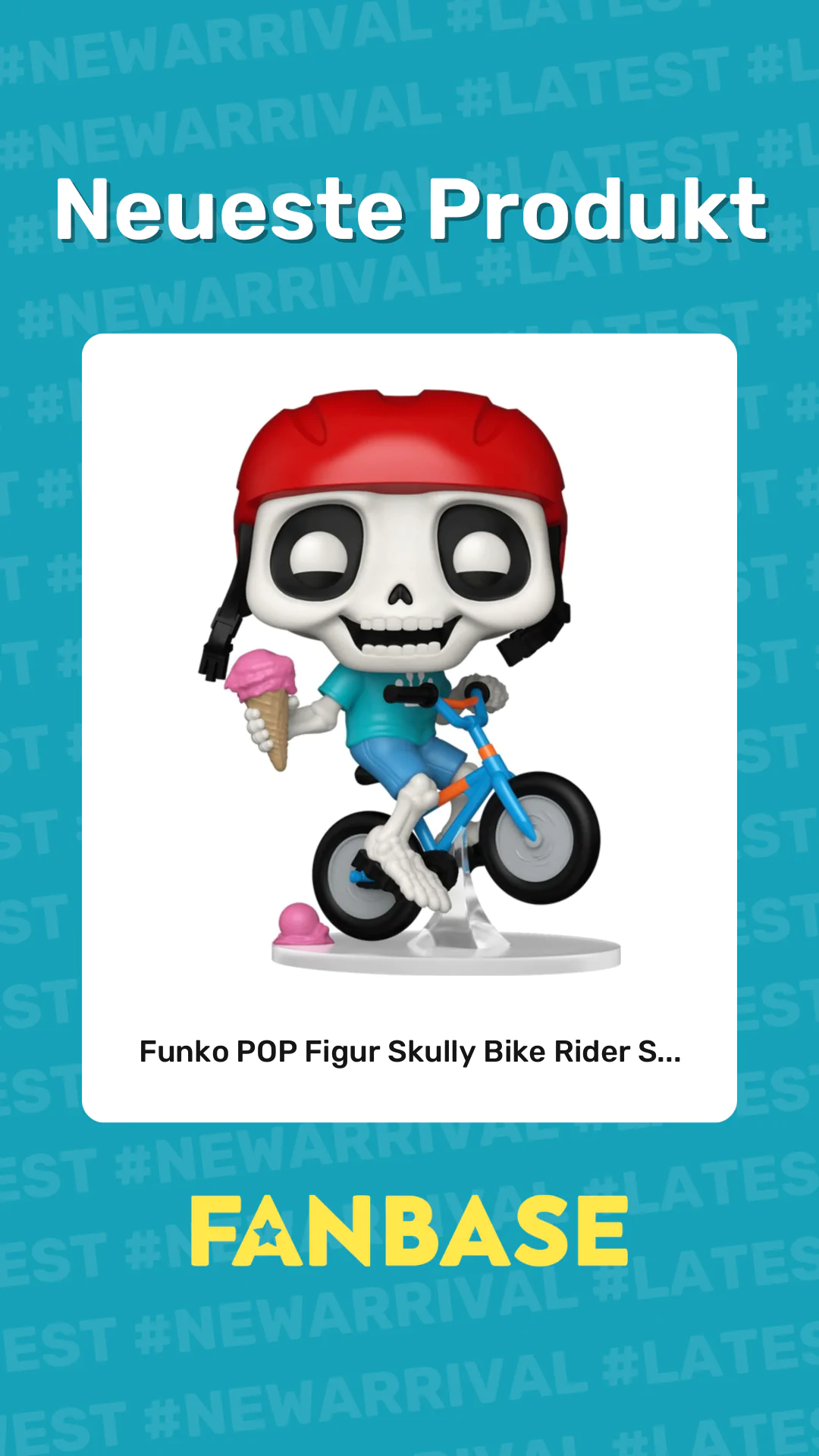 Neueste Produkt: Funko POP Figur Skully Bike Rider S...