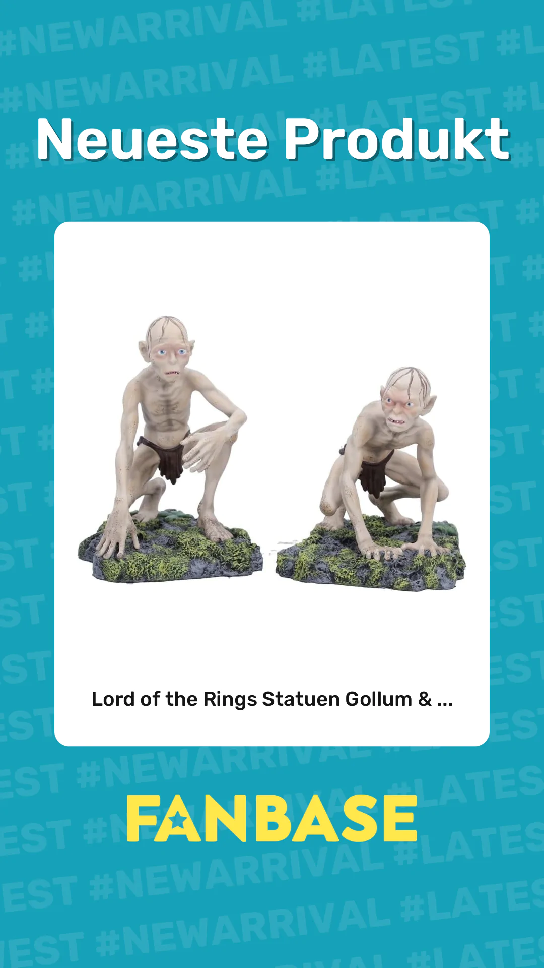 Neueste Produkt: Lord of the Rings Statuen Gollum & ...