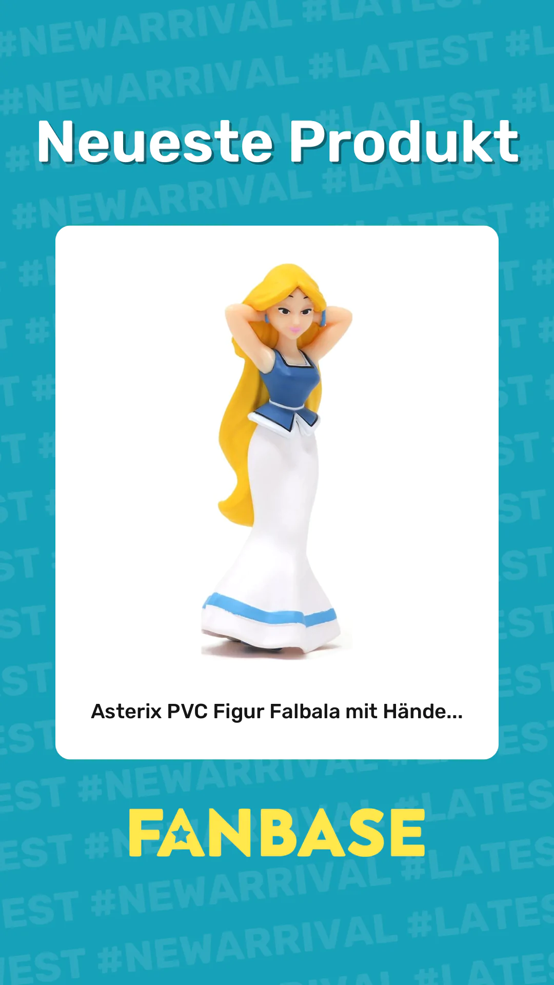 Neueste Produkt: Asterix PVC Figur Falbala mit Hände...