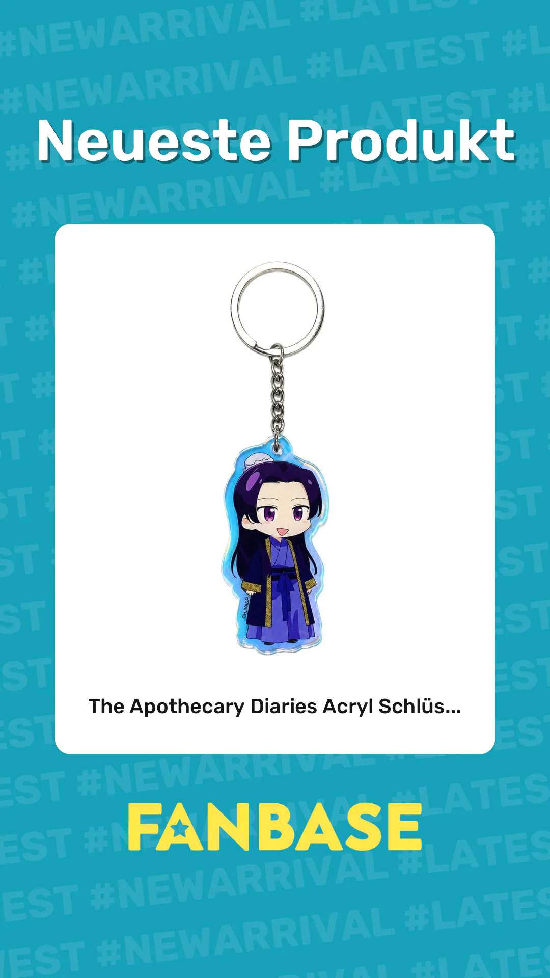 Neueste Produkt: The Apothecary Diaries Acryl Schlüs...