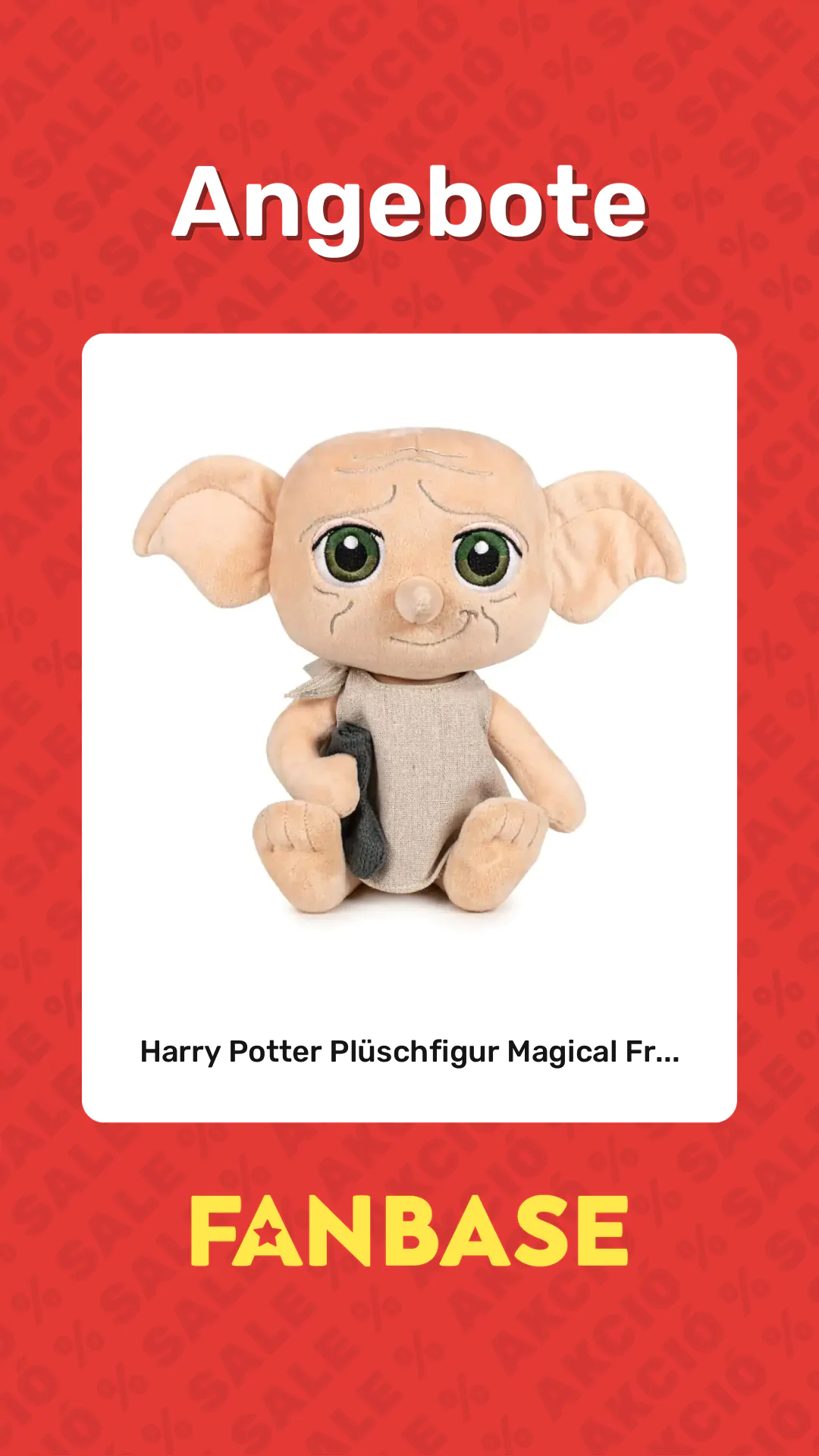 Angebote: Harry Potter Plüschfigur Magical Fr...