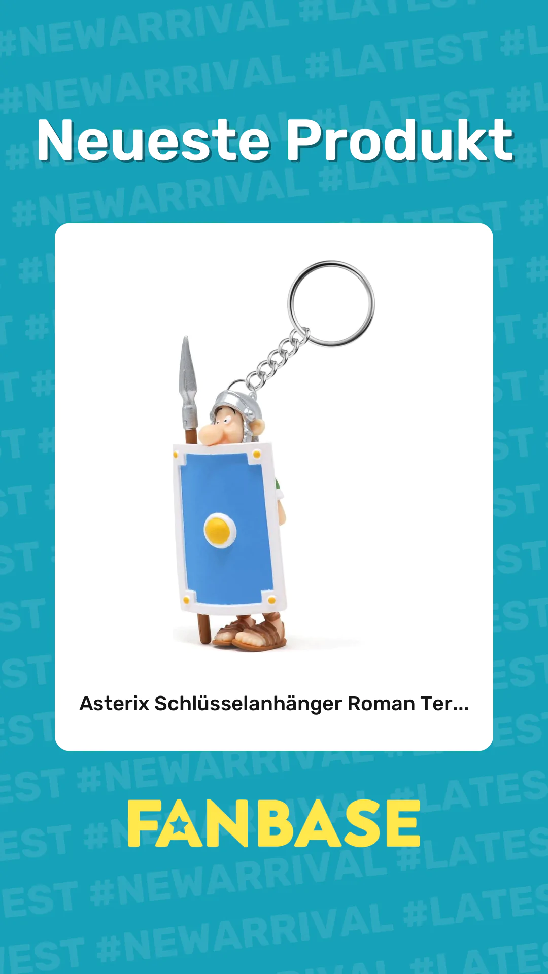 Neueste Produkt: Asterix Schlüsselanhänger Roman Ter...