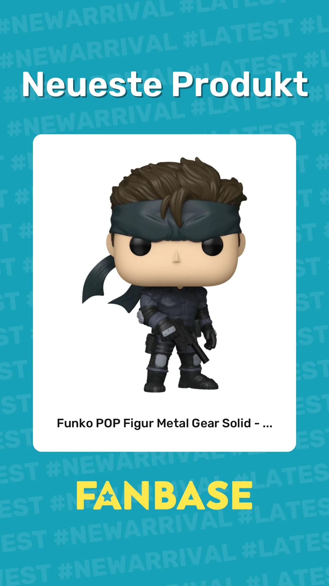 Neueste Produkt: Funko POP Figur Metal Gear Solid - ...