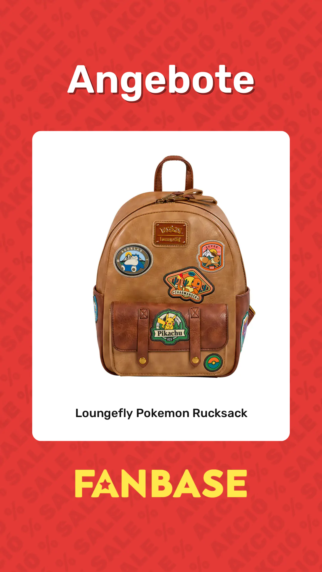 Angebote: Loungefly Pokemon Rucksack