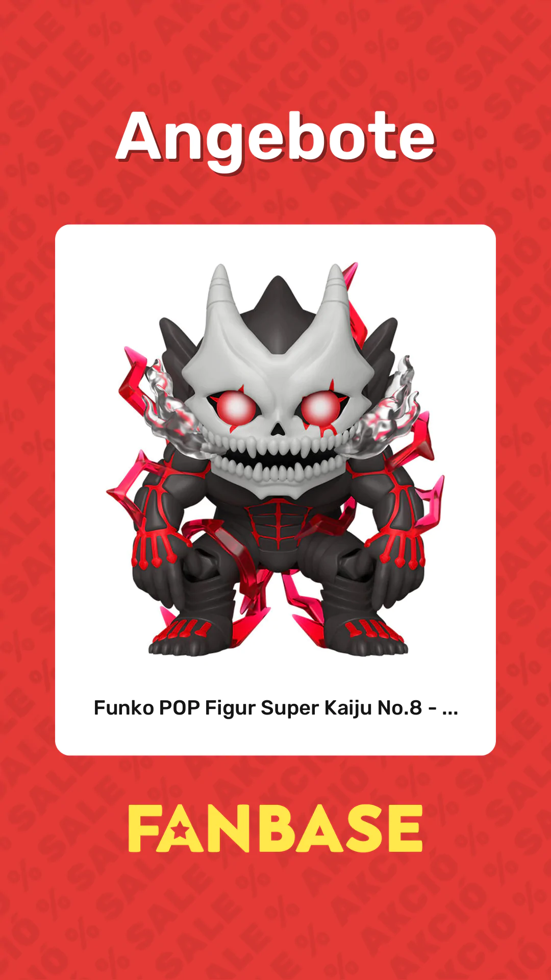 Angebote: Funko POP Figur Super Kaiju No.8 - ...