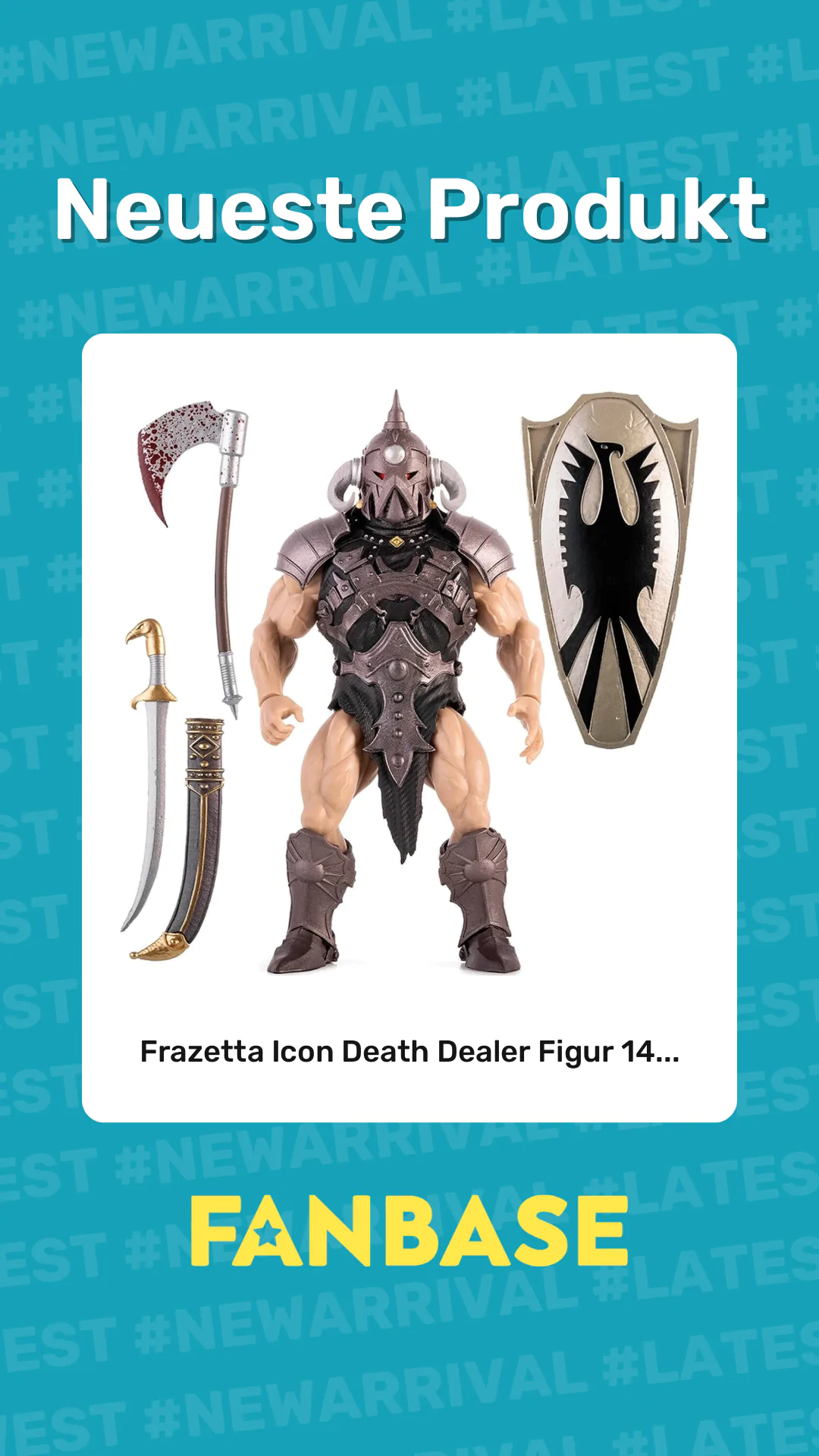 Neueste Produkt: Frazetta Icon Death Dealer Figur 14...