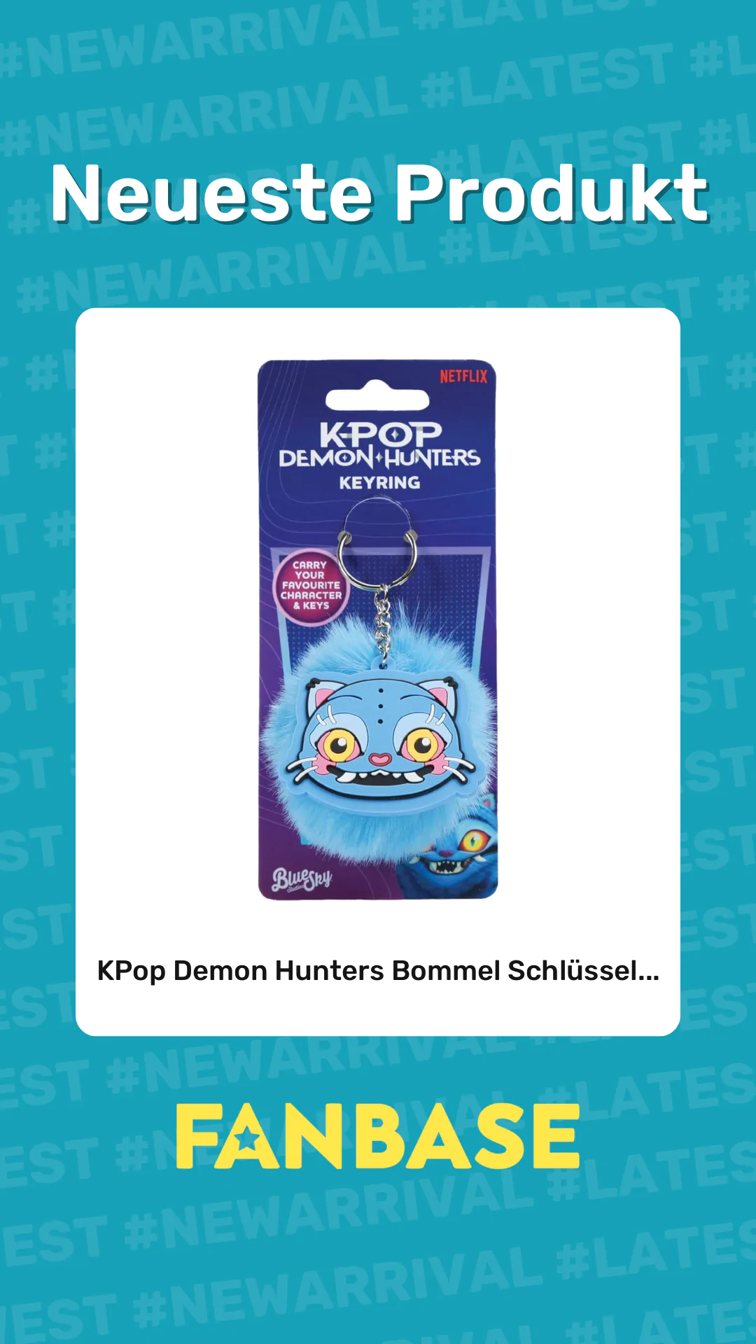 Neueste Produkt: KPop Demon Hunters Bommel Schlüssel...