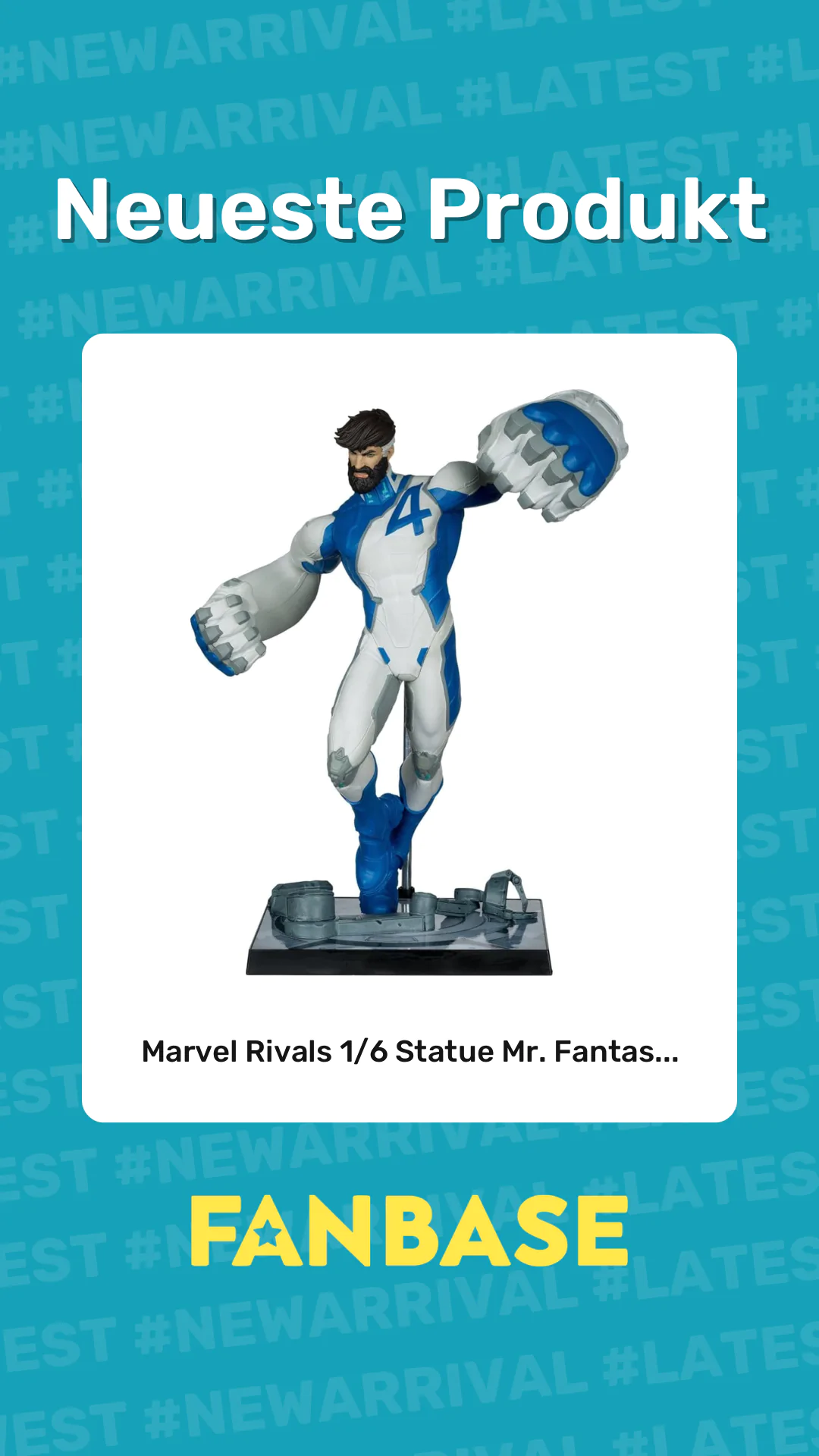 Neueste Produkt: Marvel Rivals 1/6 Statue Mr. Fantas...