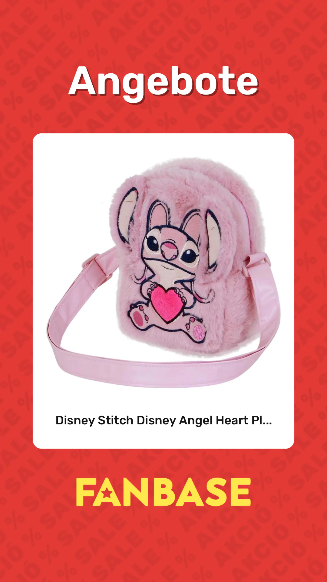 Angebote: Disney Stitch Disney Angel Heart Pl...