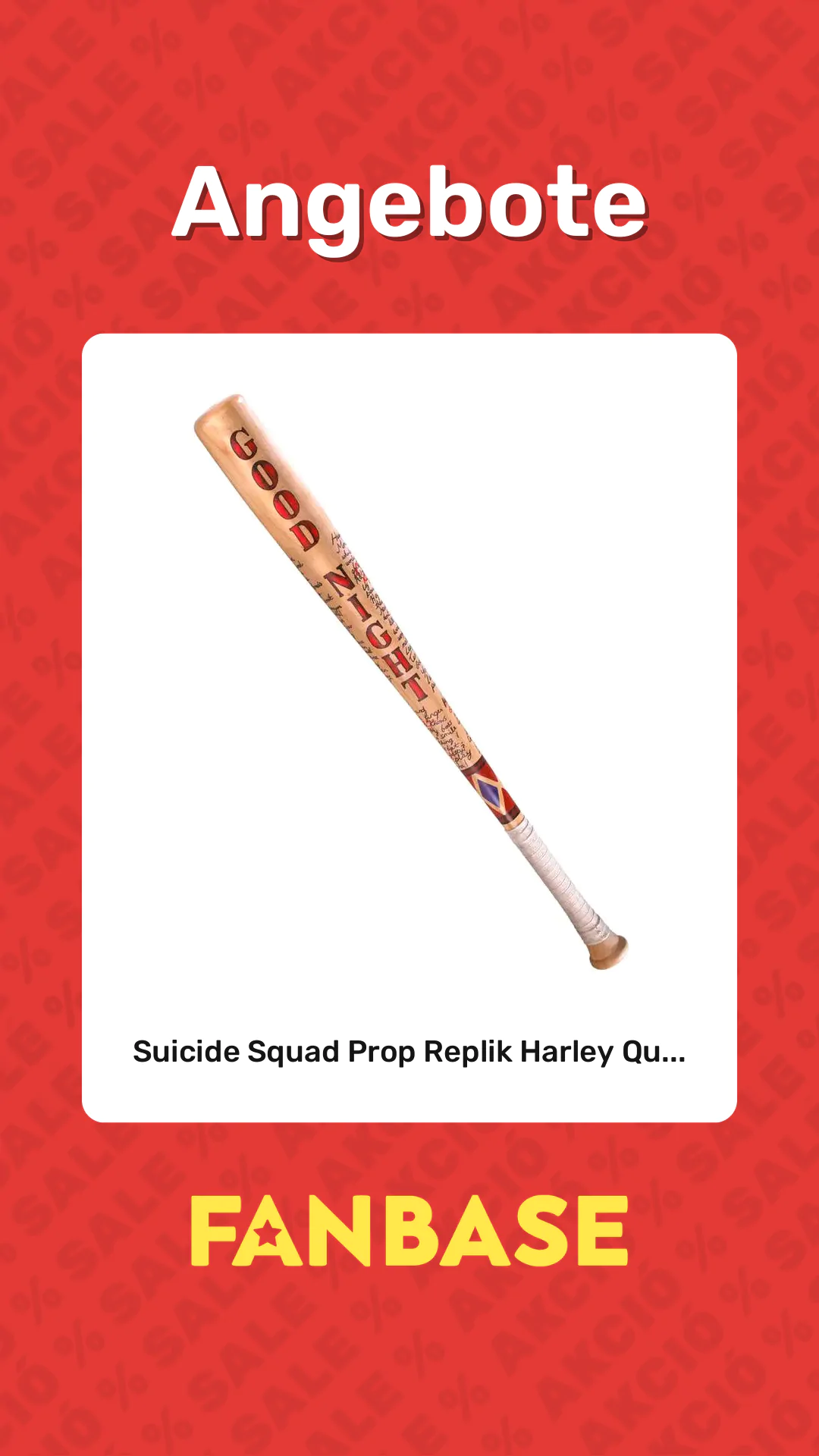 Angebote: Suicide Squad Prop Replik Harley Qu...