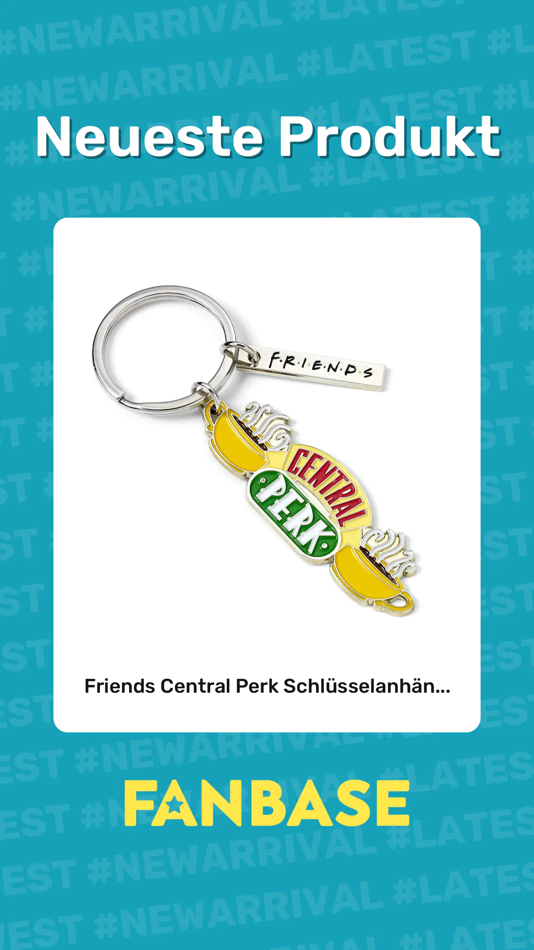 Neueste Produkt: Friends Central Perk Schlüsselanhän...
