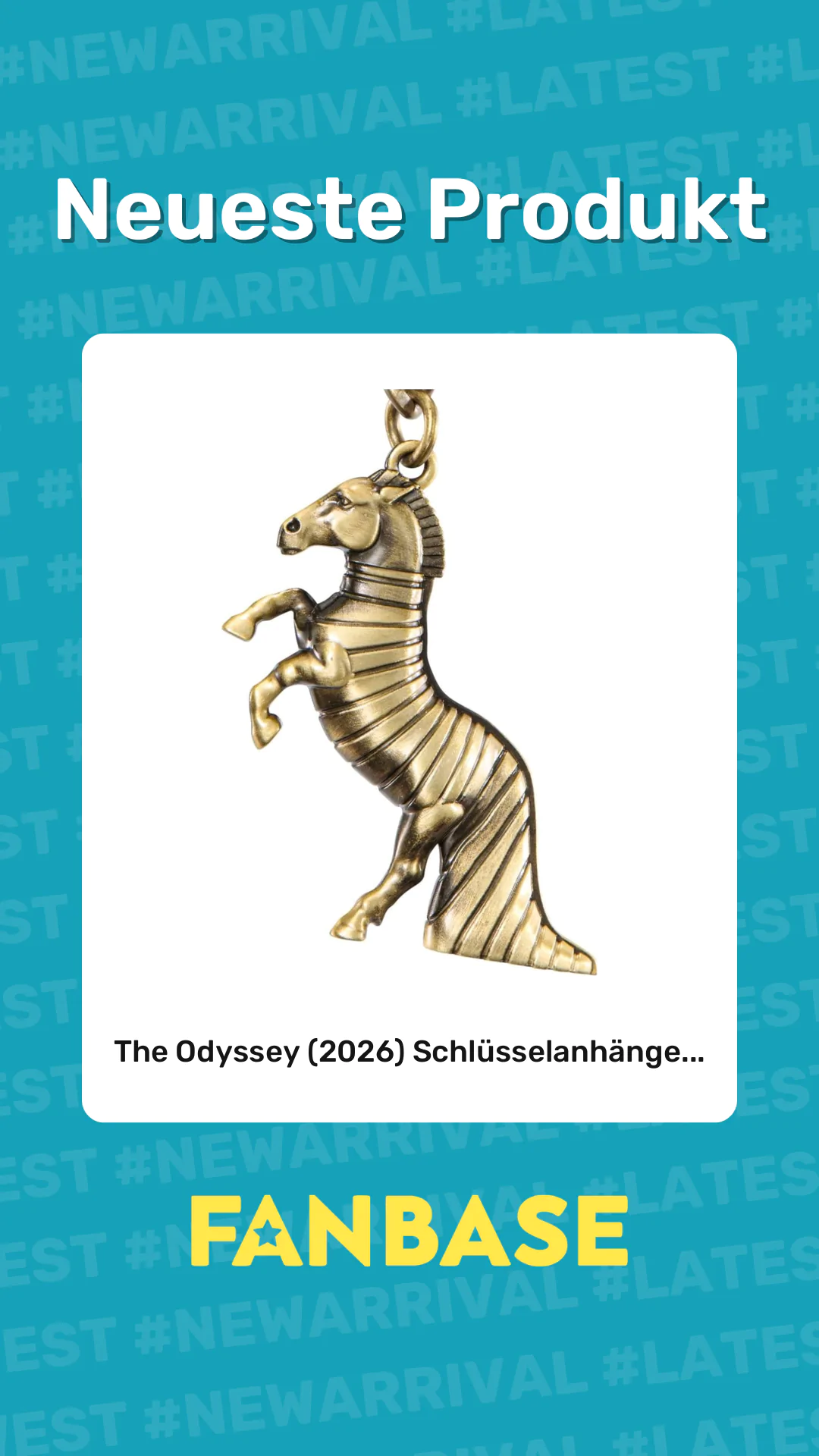 Neueste Produkt: The Odyssey (2026) Schlüsselanhänge...