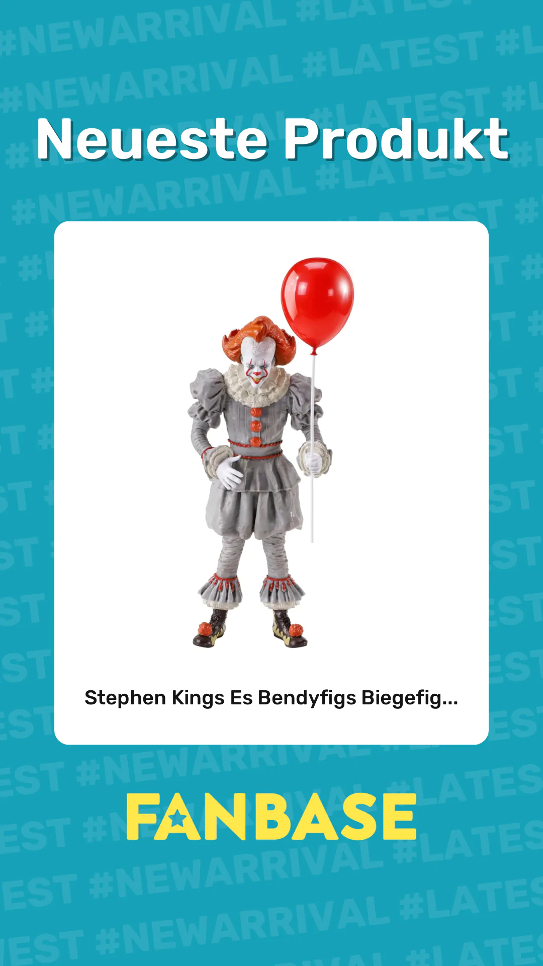 Neueste Produkt: Stephen Kings Es Bendyfigs Biegefig...