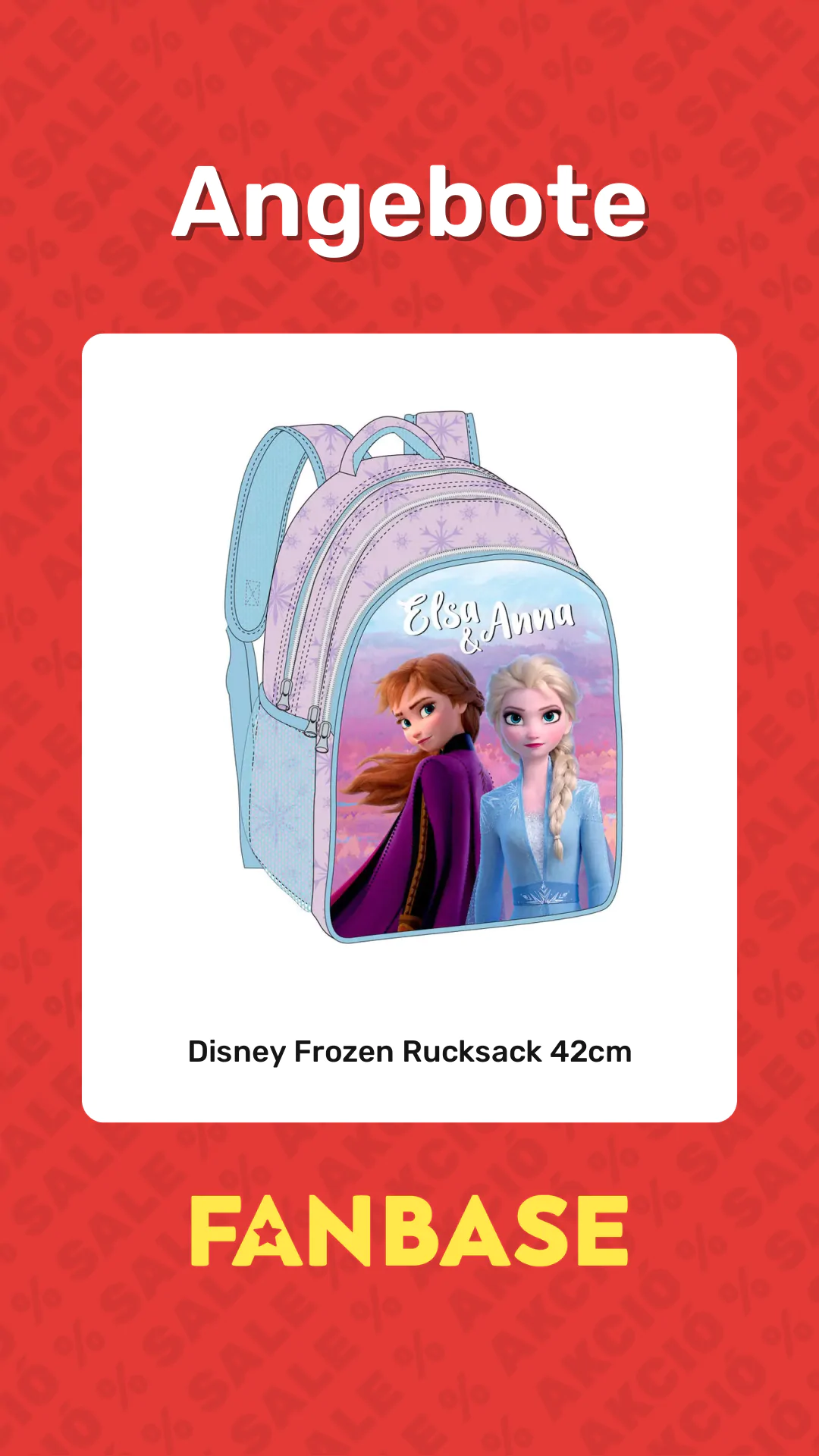 Angebote: Disney Frozen Rucksack 42cm