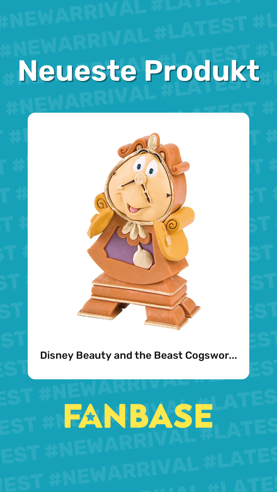 Neueste Produkt: Disney Beauty and the Beast Cogswor...