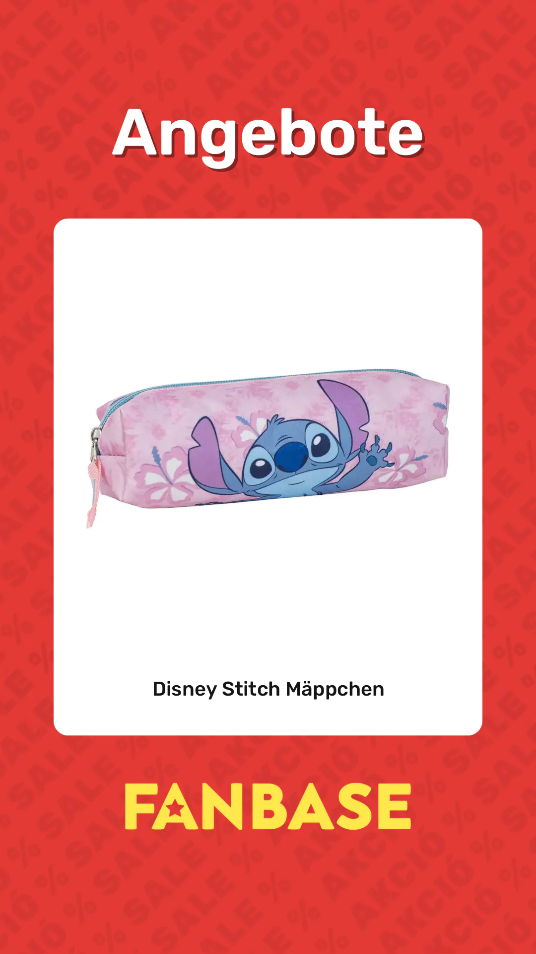 Angebote: Disney Stitch Mäppchen