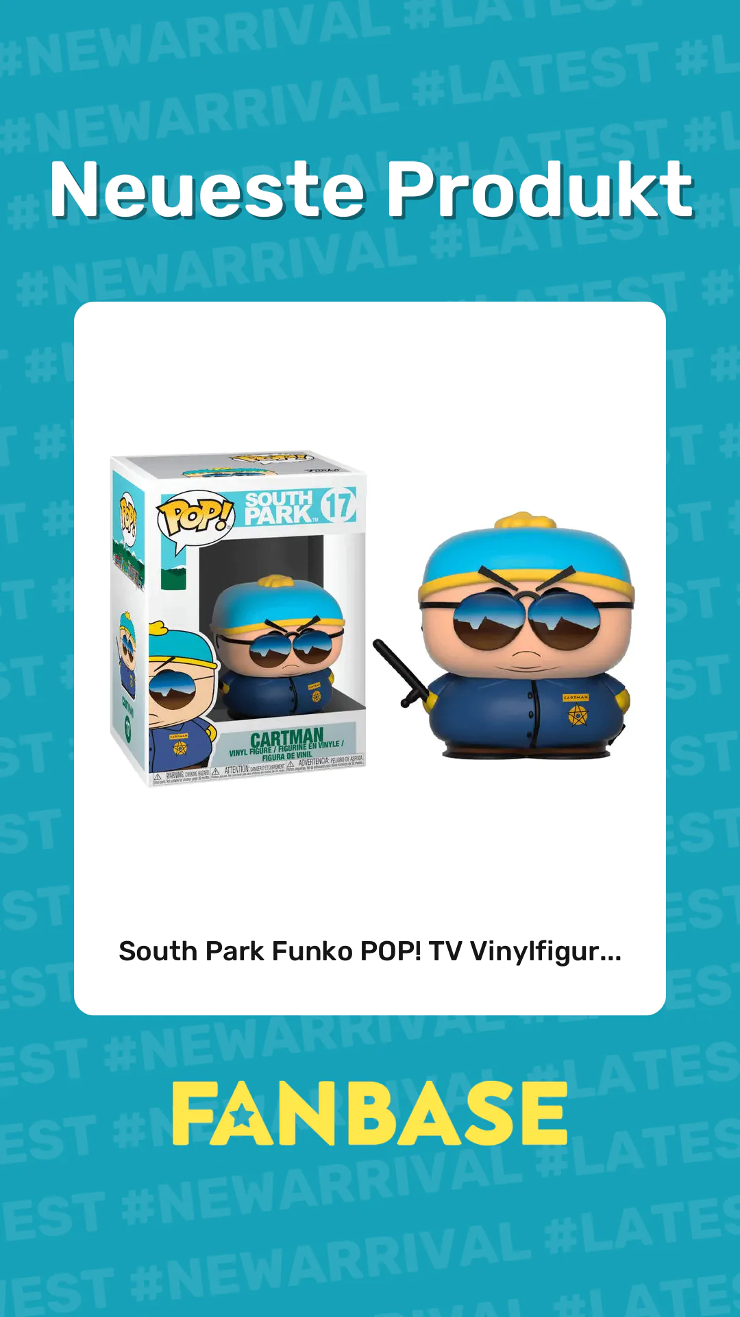 Neueste Produkt: South Park Funko POP! TV Vinylfigur...