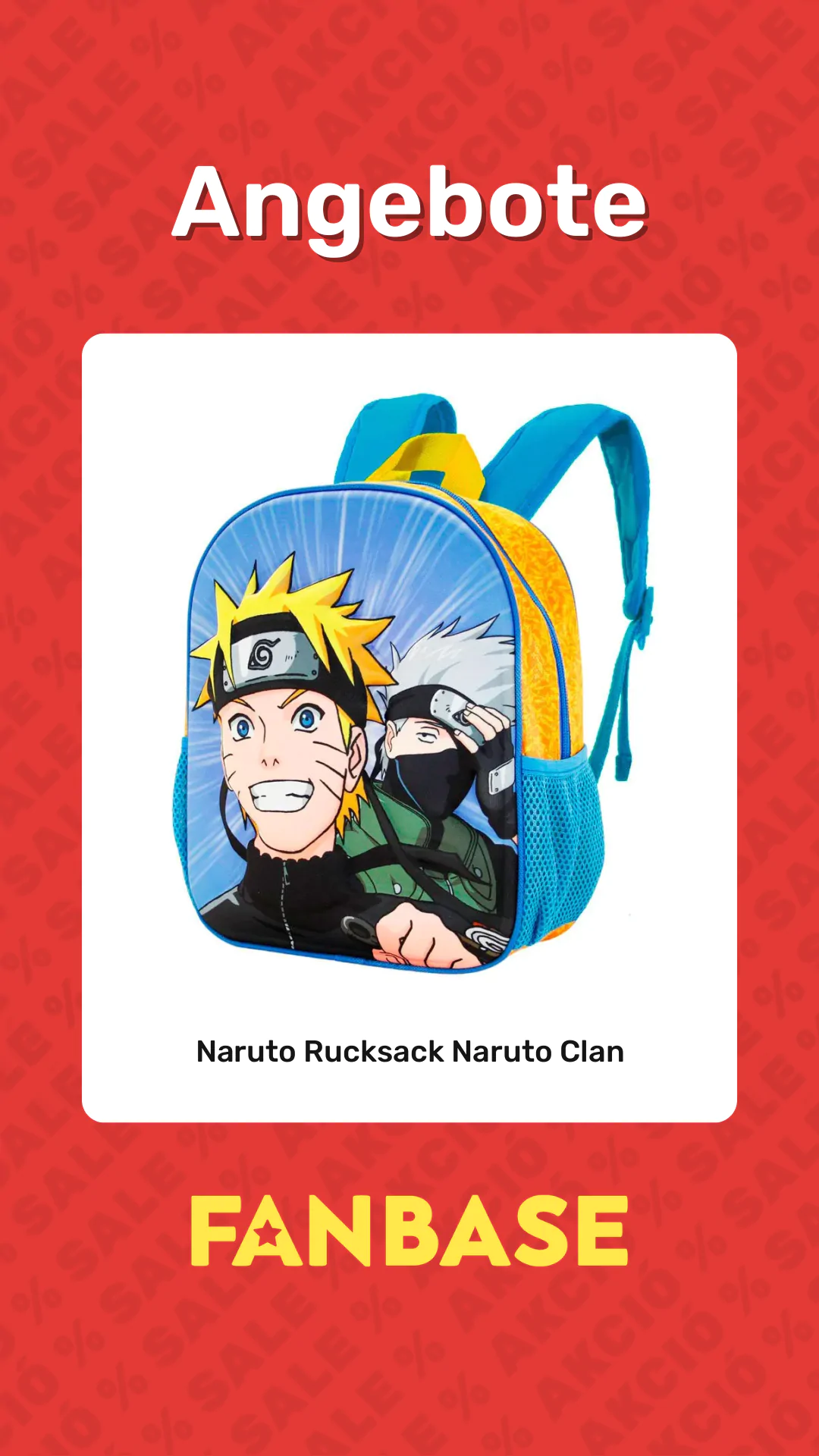 Angebote: Naruto Rucksack Naruto Clan