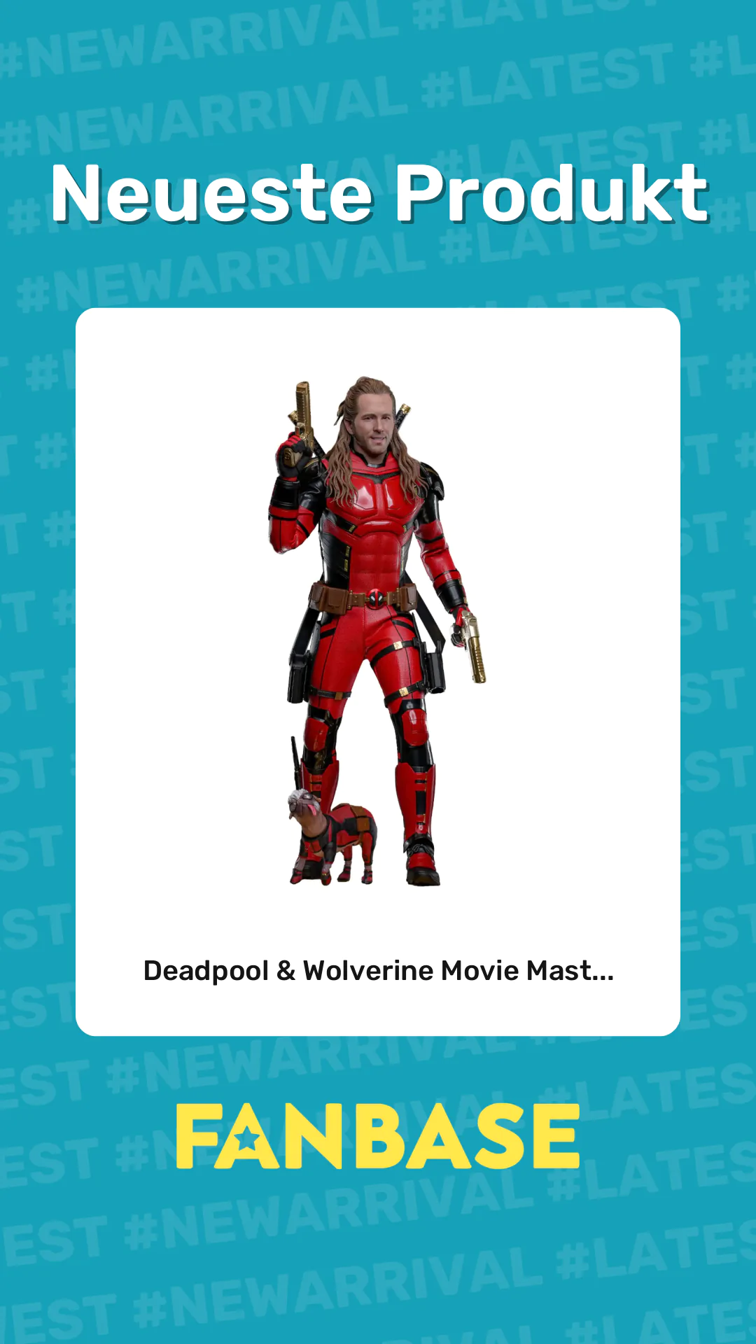 Neueste Produkt: Deadpool & Wolverine Movie Mast...