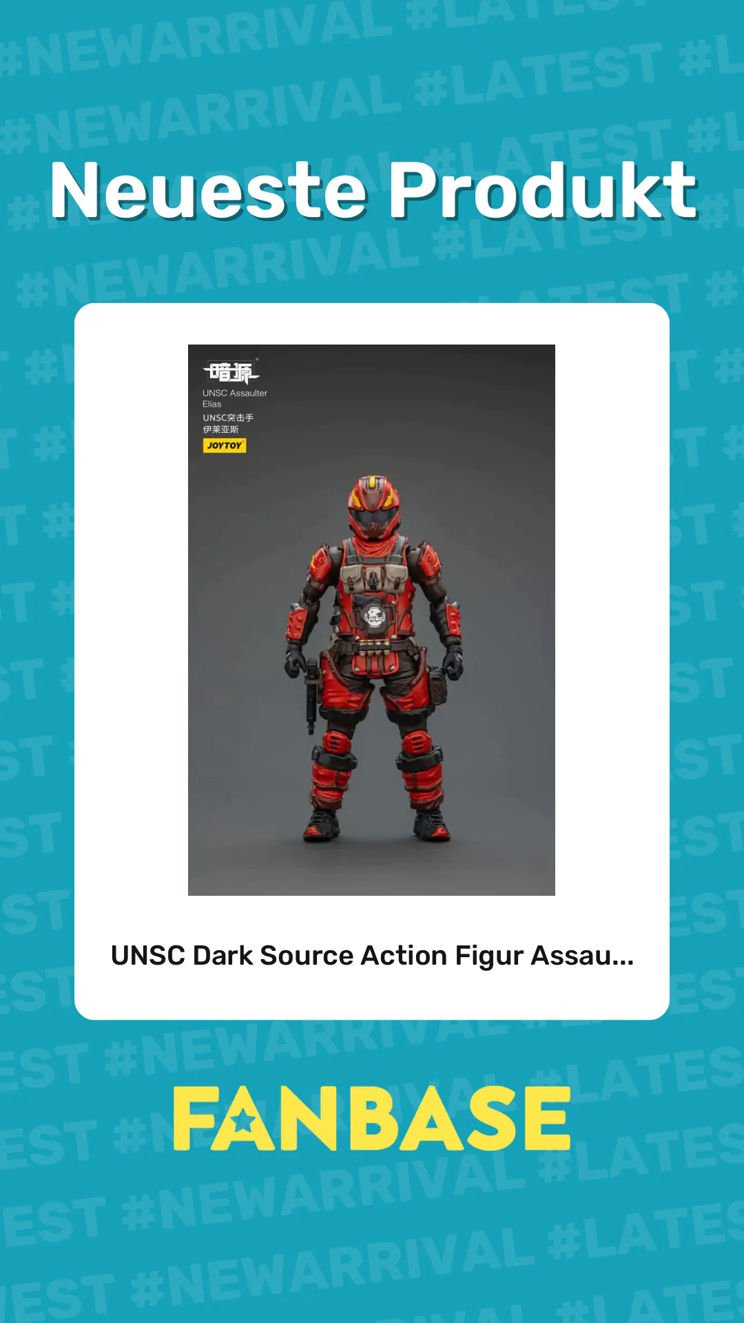 Neueste Produkt: UNSC Dark Source Action Figur Assau...