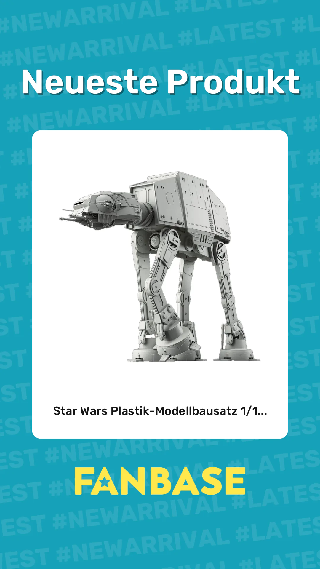 Neueste Produkt: Star Wars Plastik-Modellbausatz 1/1...