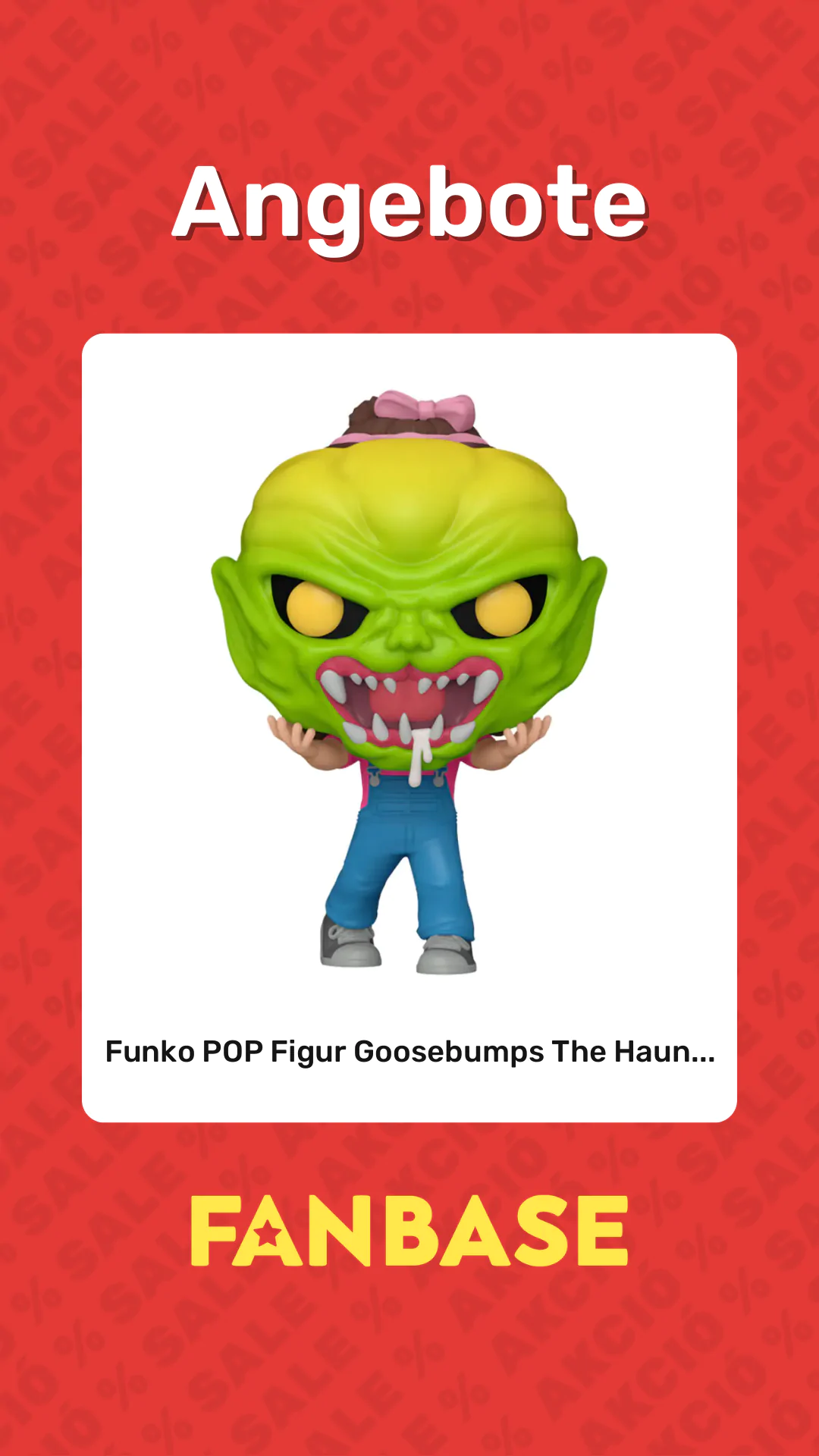 Angebote: Funko POP Figur Goosebumps The Haun...