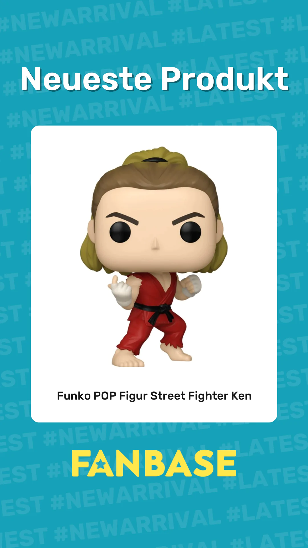 Neueste Produkt: Funko POP Figur Street Fighter Ken