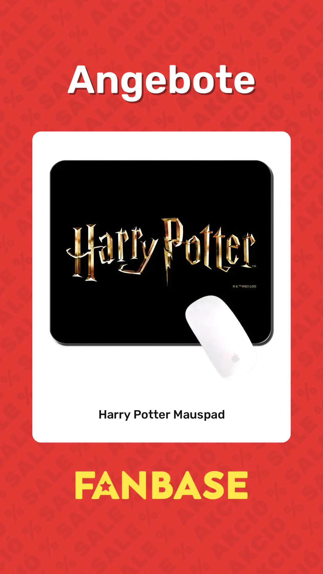 Angebote: Harry Potter Mauspad