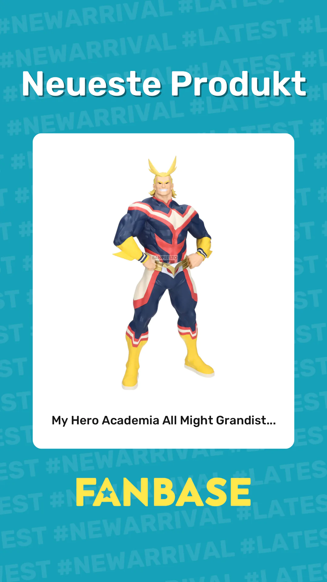 Neueste Produkt: My Hero Academia All Might Grandist...