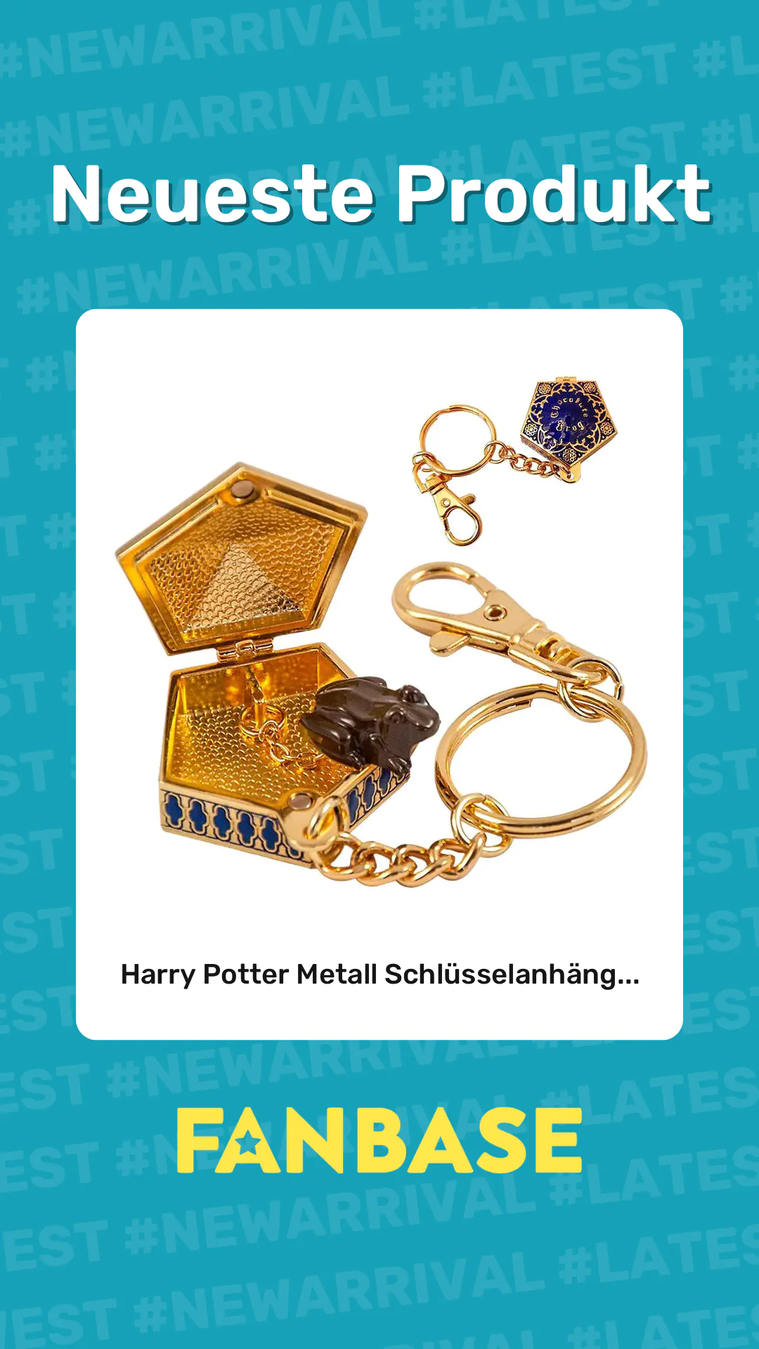 Neueste Produkt: Harry Potter Metall Schlüsselanhäng...