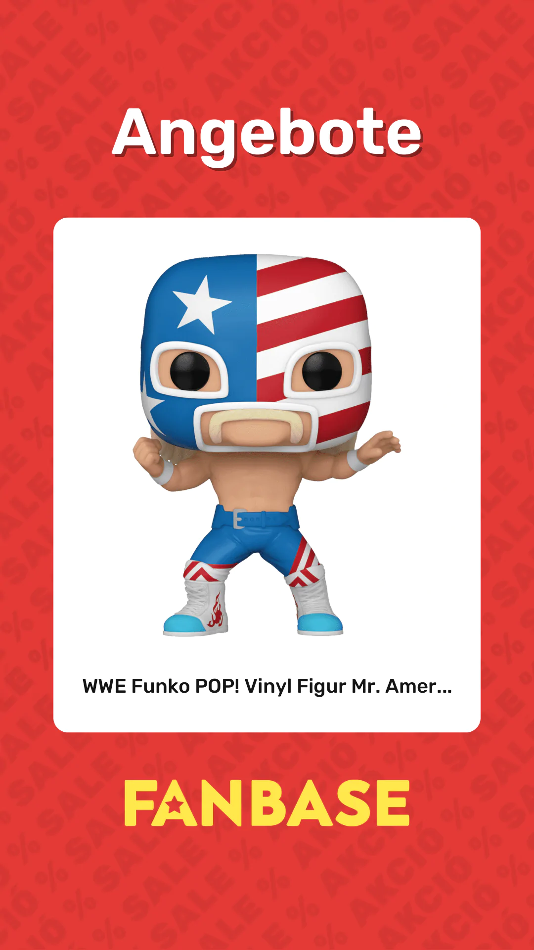 Angebote: WWE Funko POP! Vinyl Figur Mr. Amer...
