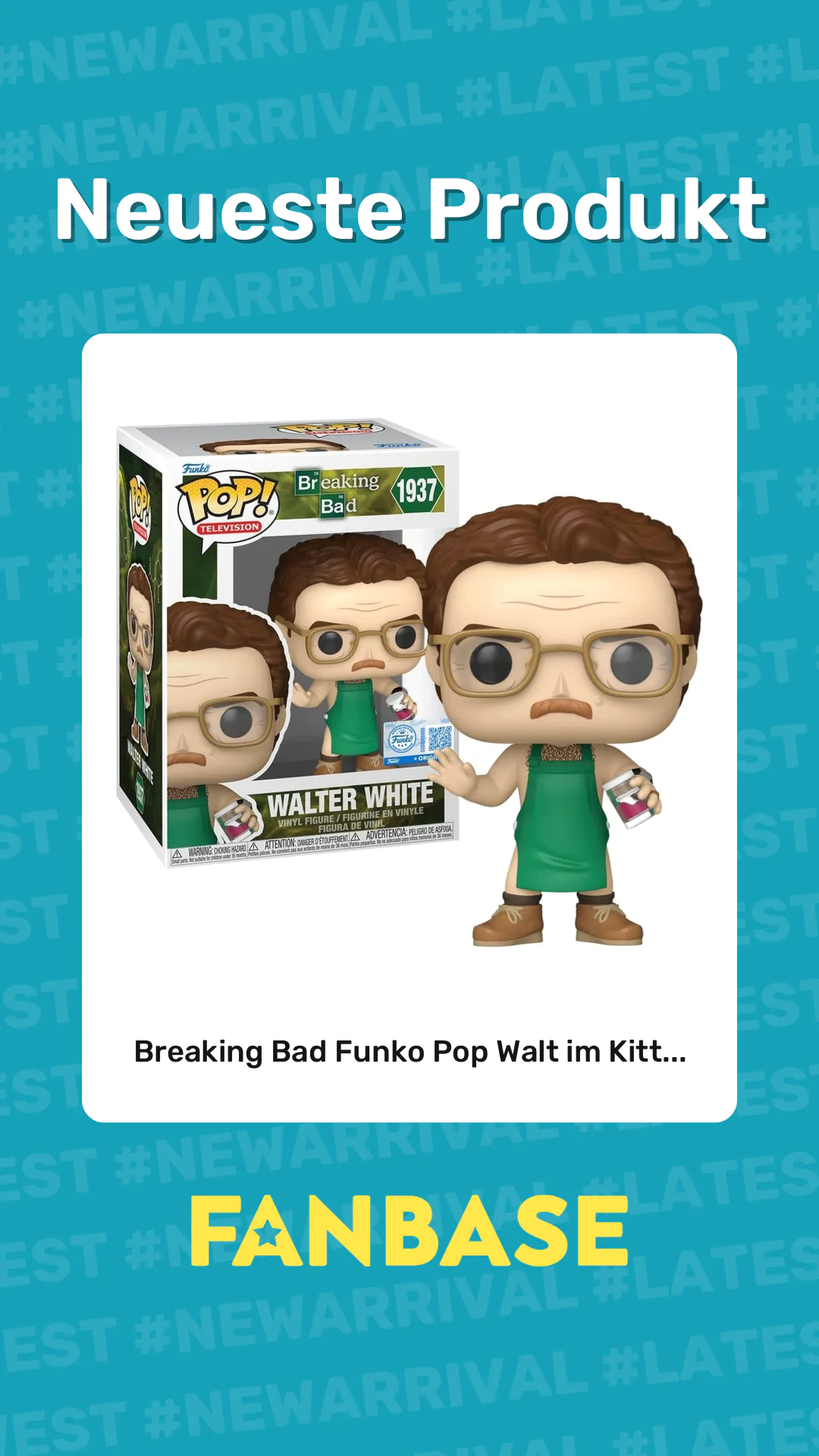 Neueste Produkt: Breaking Bad Funko Pop Walt im Kitt...