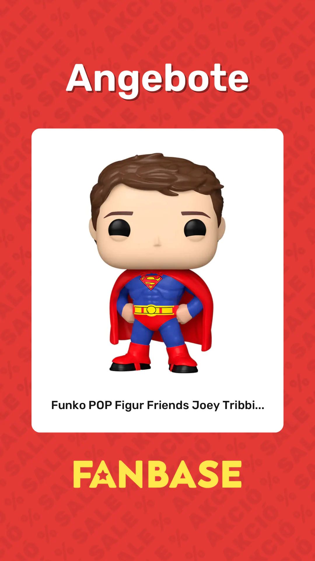 Angebote: Funko POP Figur Friends Joey Tribbi...