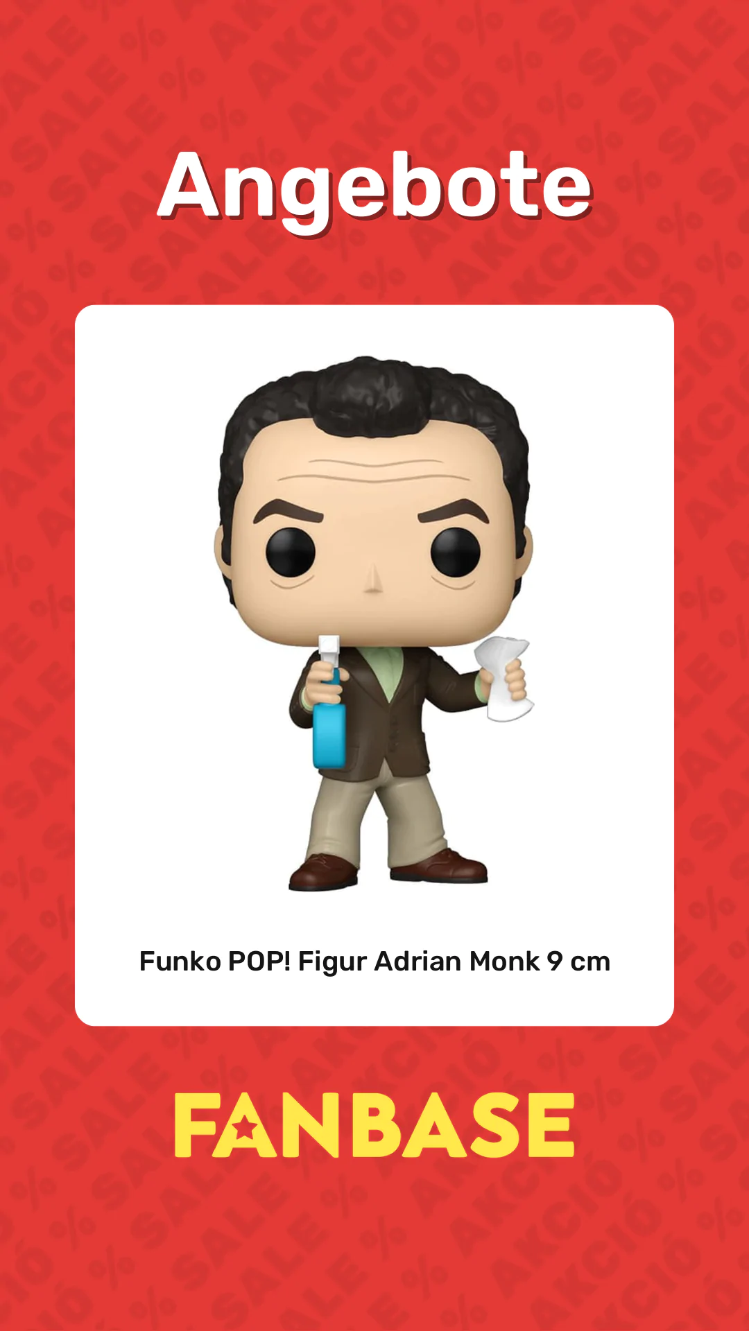 Angebote: Funko POP! Figur Adrian Monk 9 cm