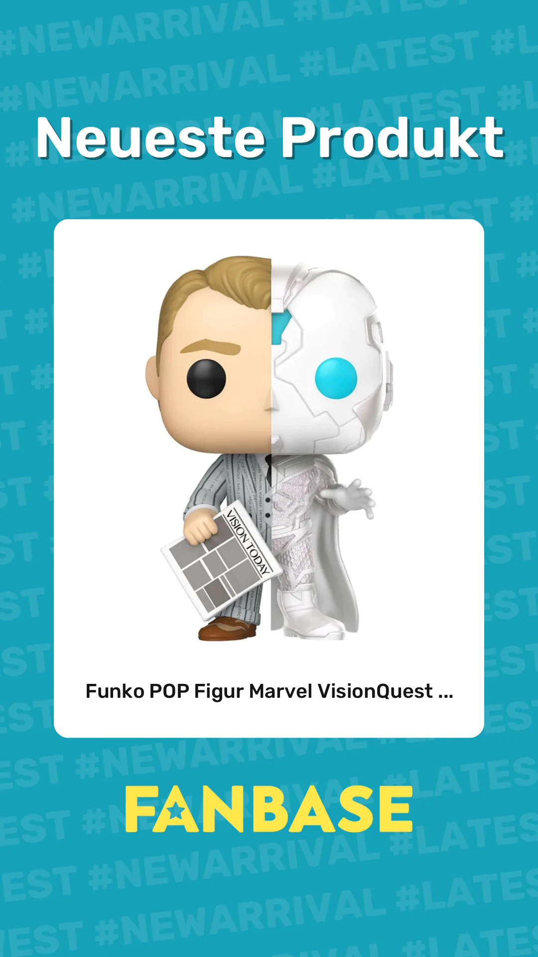 Neueste Produkt: Funko POP Figur Marvel VisionQuest ...
