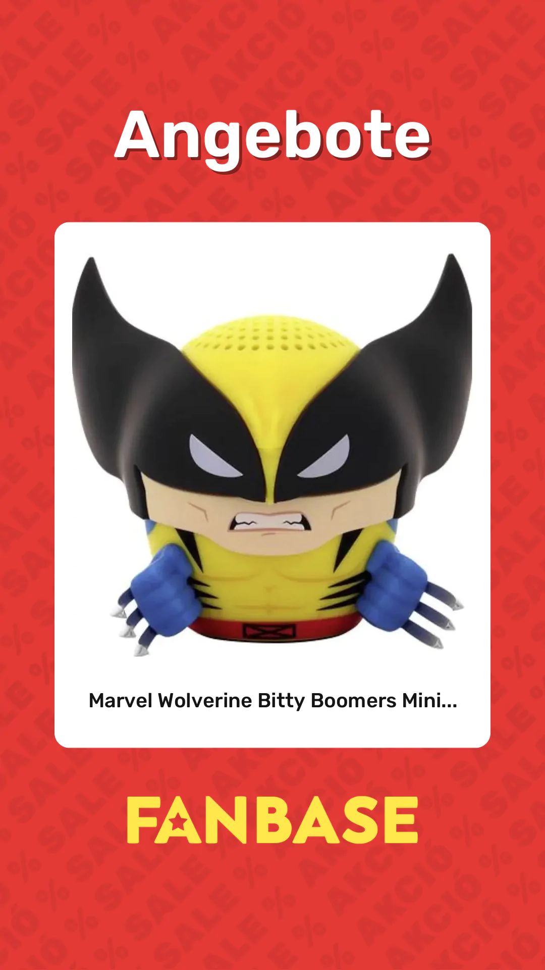 Angebote: Marvel Wolverine Bitty Boomers Mini...