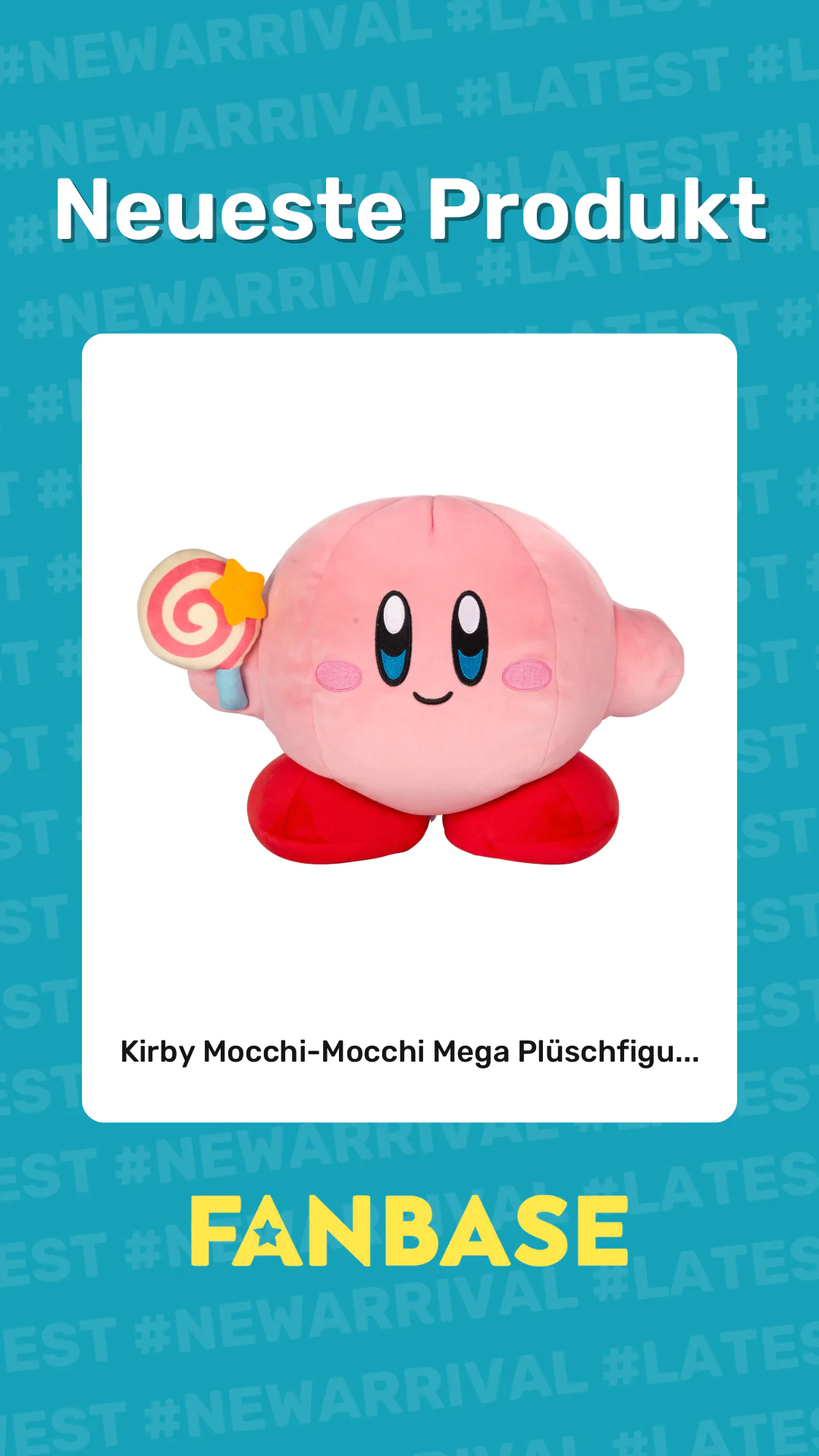 Neueste Produkt: Kirby Mocchi-Mocchi Mega Plüschfigu...