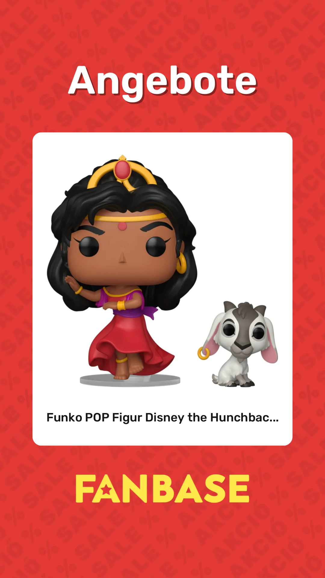 Angebote: Funko POP Figur Disney the Hunchbac...