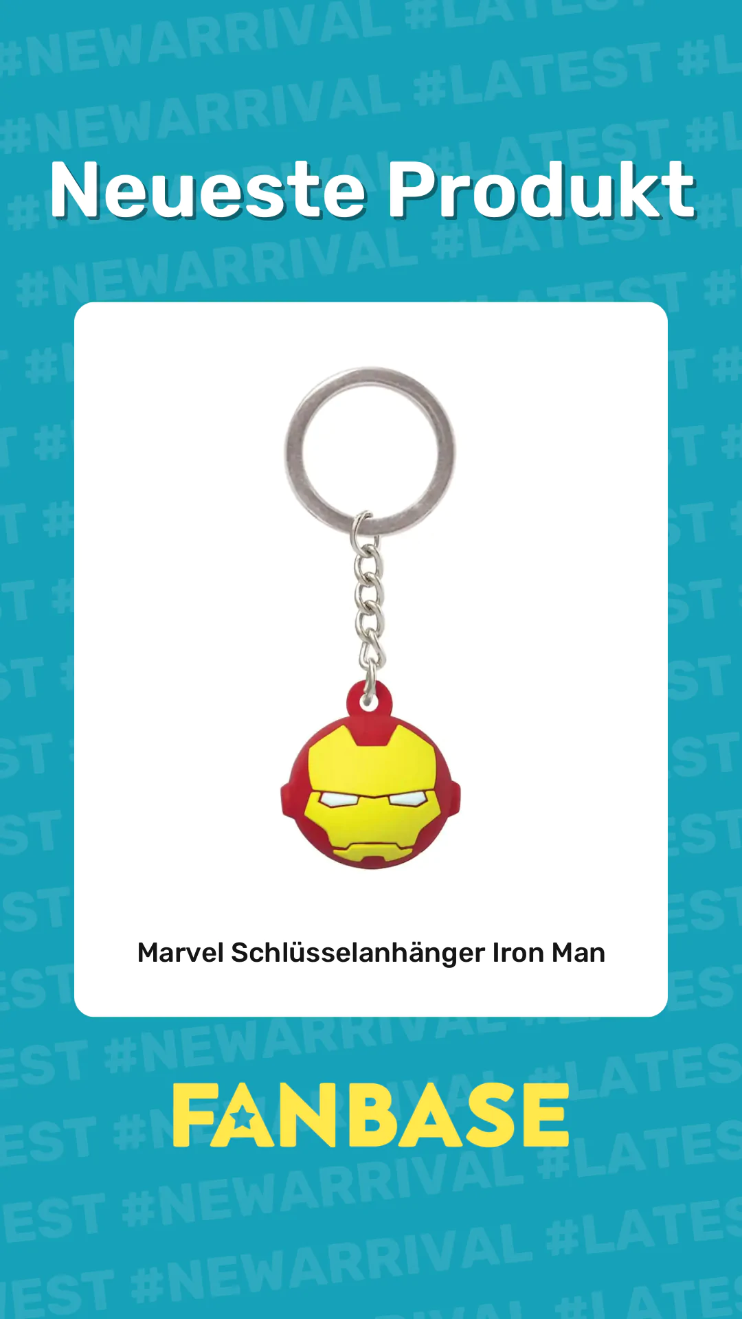 Neueste Produkt: Marvel Schlüsselanhänger Iron Man