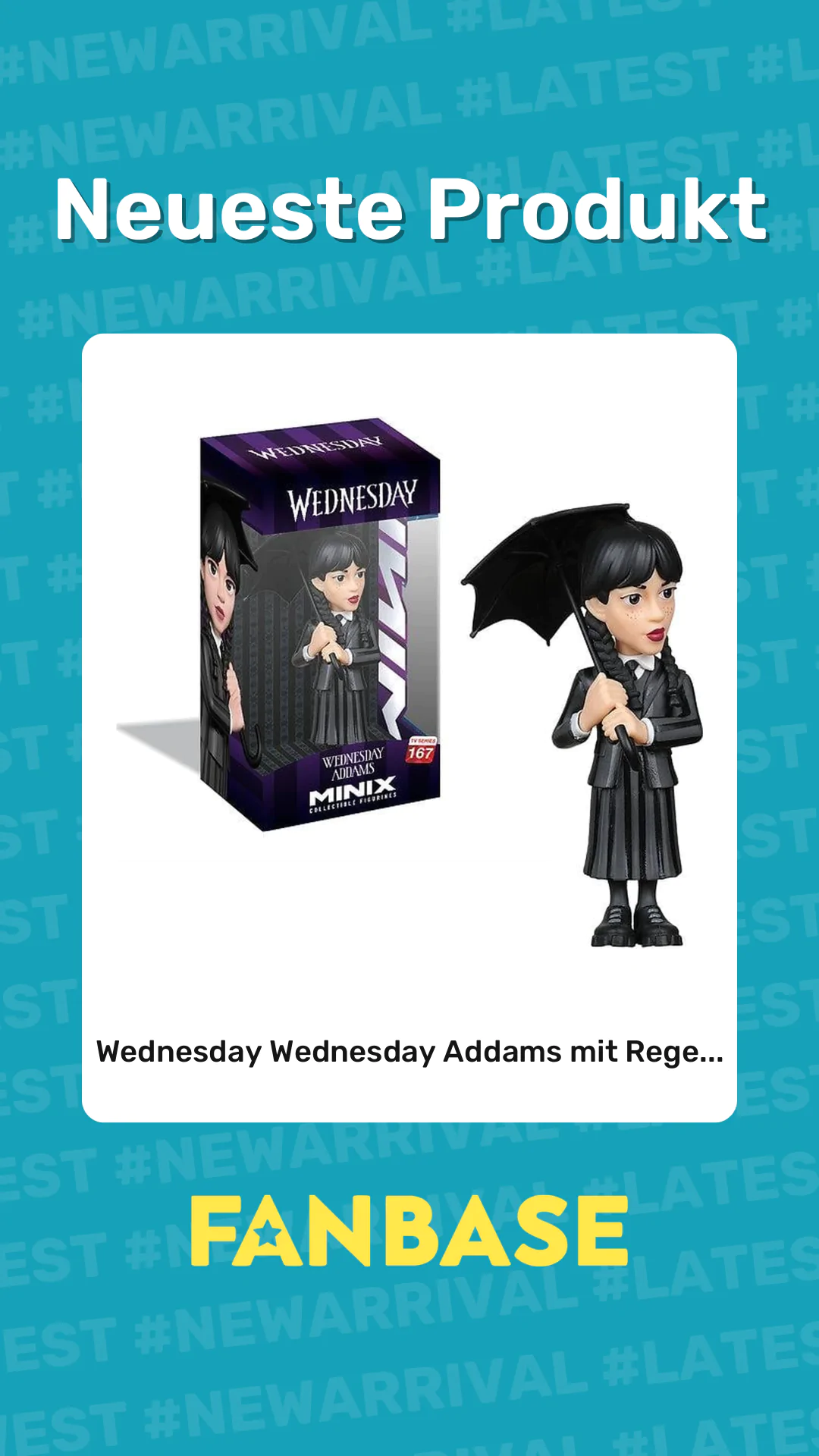 Neueste Produkt: Wednesday Wednesday Addams mit Rege...