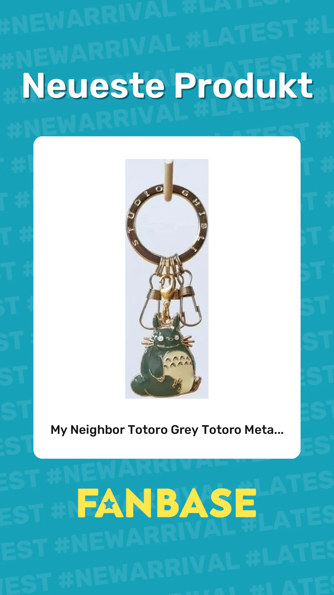 Neueste Produkt: My Neighbor Totoro Grey Totoro Meta...