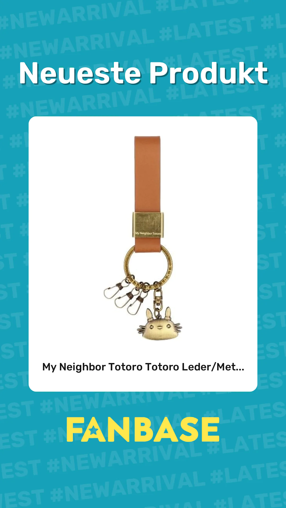 Neueste Produkt: My Neighbor Totoro Totoro Leder/Met...