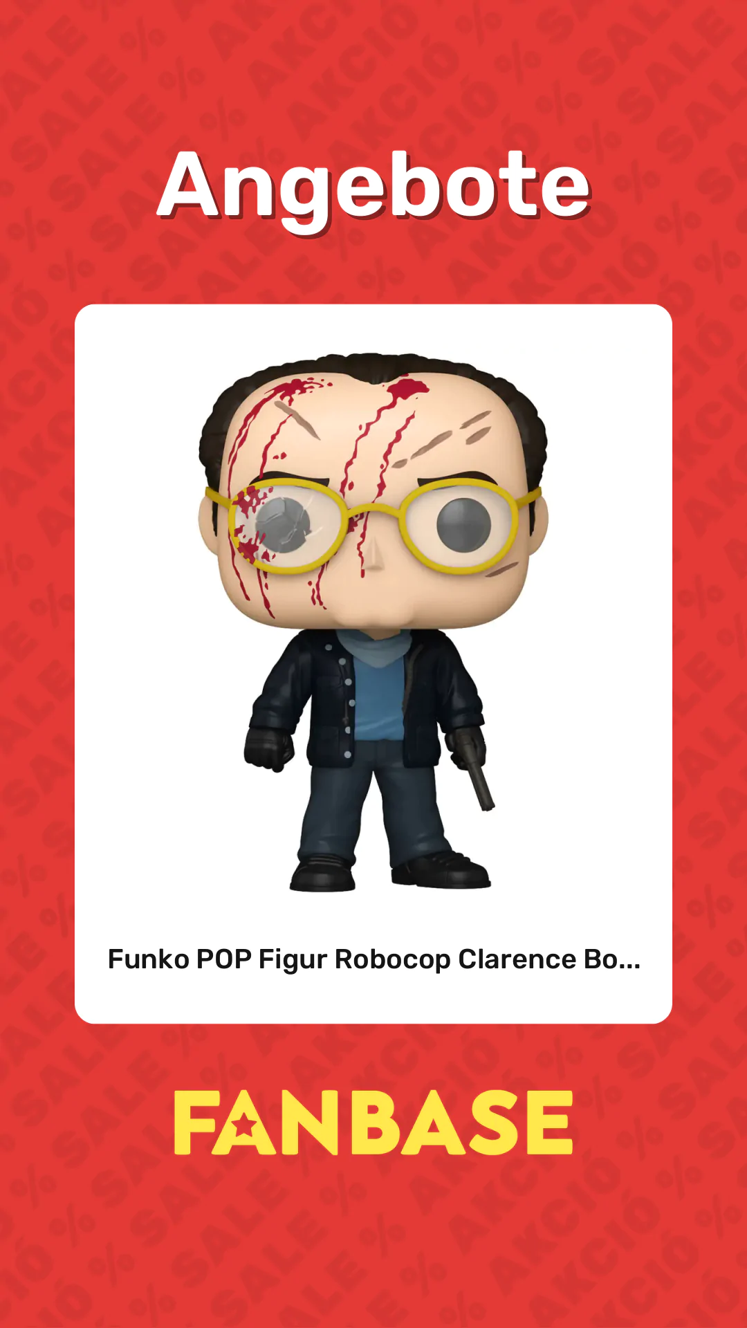 Angebote: Funko POP Figur Robocop Clarence Bo...
