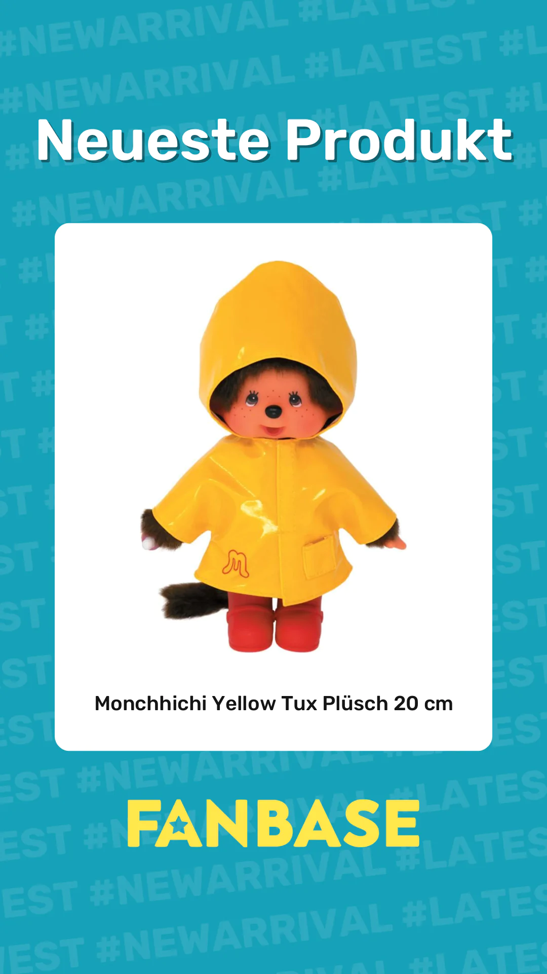 Neueste Produkt: Monchhichi Yellow Tux Plüsch 20 cm