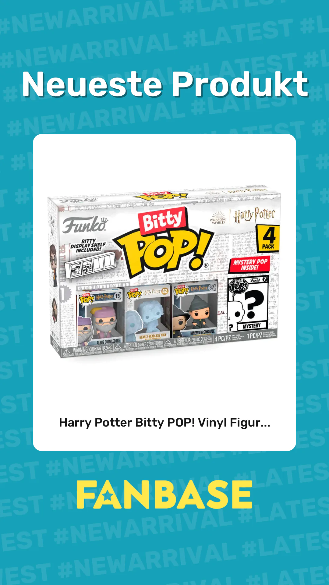 Neueste Produkt: Harry Potter Bitty POP! Vinyl Figur...