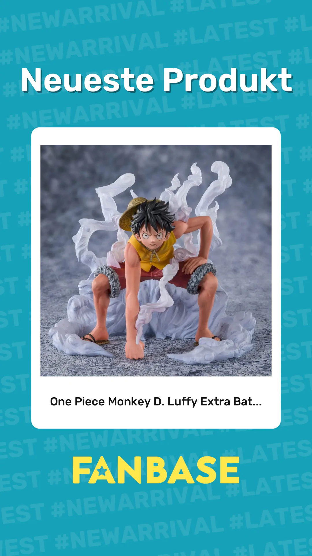Neueste Produkt: One Piece Monkey D. Luffy Extra Bat...