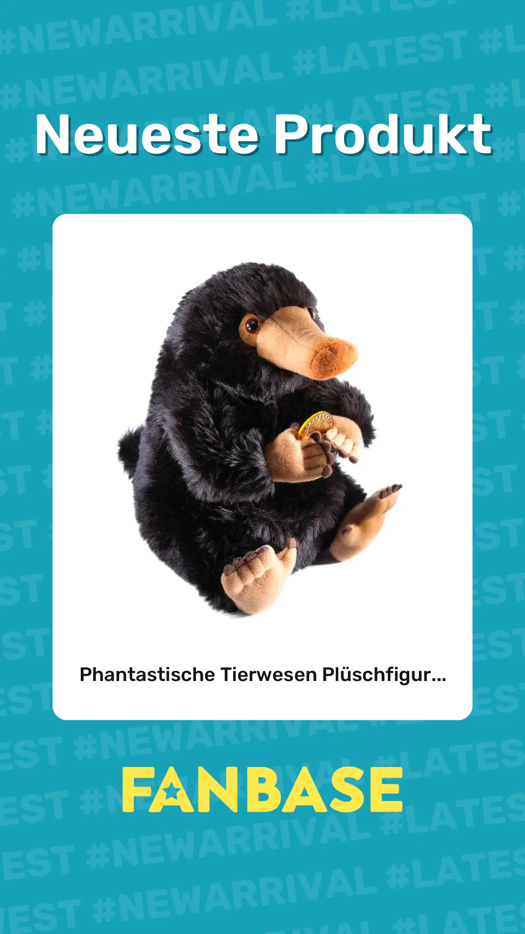 Neueste Produkt: Phantastische Tierwesen Plüschfigur...
