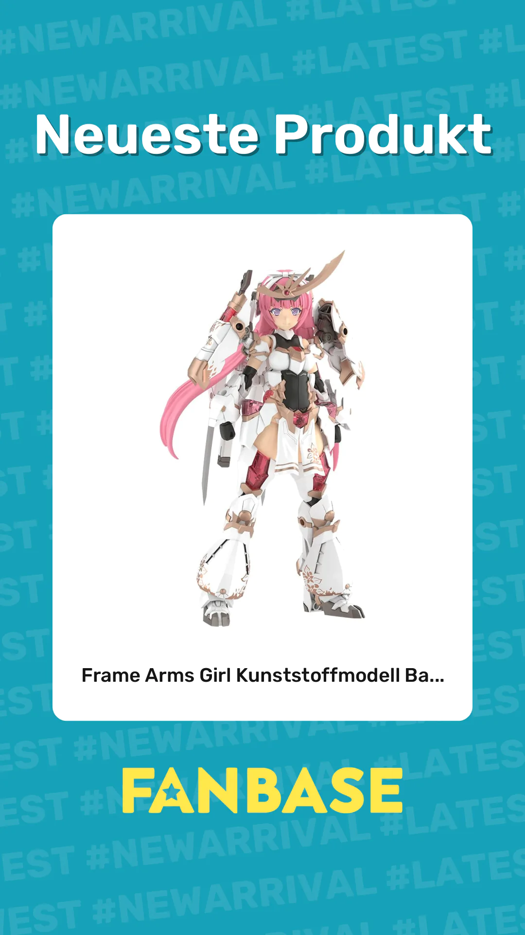 Neueste Produkt: Frame Arms Girl Kunststoffmodell Ba...
